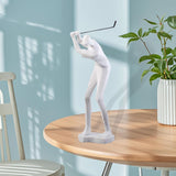 Maxbell Golf Themed Figurine Aesthetic Human Sculpture for Room Wedding Housewaiming 813W
