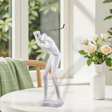 Maxbell Golf Themed Figurine Aesthetic Human Sculpture for Room Wedding Housewaiming 813W