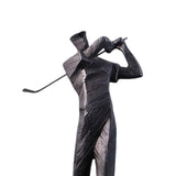 Maxbell Golf Themed Figurine Aesthetic Human Sculpture for Room Wedding Housewaiming 814B
