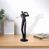 Maxbell Golf Themed Figurine Aesthetic Human Sculpture for Room Wedding Housewaiming 814B