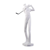 Maxbell Golf Themed Figurine Aesthetic Human Sculpture for Room Wedding Housewaiming 814W