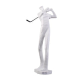 Maxbell Golf Themed Figurine Aesthetic Human Sculpture for Room Wedding Housewaiming 814W
