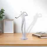 Maxbell Golf Themed Figurine Aesthetic Human Sculpture for Room Wedding Housewaiming 814W