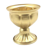 Maxbell Floral Arranger Plant Vase Plant Pot for Restaurant Living Room Dining Table Gold