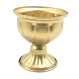 Maxbell Floral Arranger Plant Vase Plant Pot for Restaurant Living Room Dining Table Gold