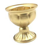 Maxbell Floral Arranger Plant Vase Plant Pot for Restaurant Living Room Dining Table Gold