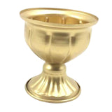 Maxbell Floral Arranger Plant Vase Plant Pot for Restaurant Living Room Dining Table Gold