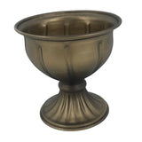 Maxbell Floral Arranger Plant Vase Plant Pot for Restaurant Living Room Dining Table Brass