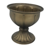 Maxbell Floral Arranger Plant Vase Plant Pot for Restaurant Living Room Dining Table Brass