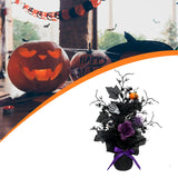 Maxbell Artificial Berry Tree Scary Pumpkin Skulls for Indoor Outdoor Party Supplies
