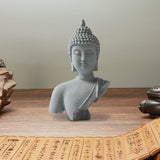 Maxbell Buddha Garden Statue Creative Art Craft Home Ornament for Patio Cabinet Desk