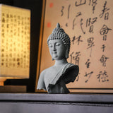 Maxbell Buddha Garden Statue Creative Art Craft Home Ornament for Patio Cabinet Desk