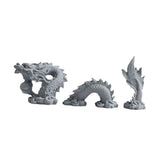 Maxbell Dragon Statue Set Gift Decorative Ornament Sculpture for Yard Shop Fireplace