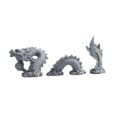 Maxbell Dragon Statue Set Gift Decorative Ornament Sculpture for Yard Shop Fireplace