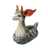 Maxbell Deer Planter Art Crafts Elk Plant Flowerpot for Living Room Entryway Outdoor 10cmx8.5cmx11.5cm