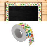 Maxbell Bulletin Board Borders Art Cute Rolled Border Trim for Classroom Home Office