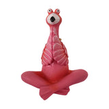 Maxbell Mini Yoga Flamingo Figurine Unique Garden Figurine for Yard Friends Tabletop