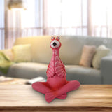 Maxbell Mini Yoga Flamingo Figurine Unique Garden Figurine for Yard Friends Tabletop