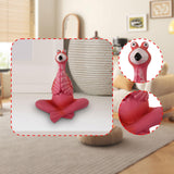 Maxbell Mini Yoga Flamingo Figurine Unique Garden Figurine for Yard Friends Tabletop