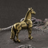 Maxbell Tea Pet Ornament Art Home Decor Horse Statue for Bookshelf Desk Drawing Room