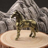 Maxbell Tea Pet Ornament Art Home Decor Horse Statue for Bookshelf Desk Drawing Room