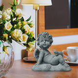 Maxbell Angel Statue Small Art Piece Decorative Figurine for Entrance Shelf Entryway