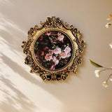 Maxbell Photo Frame Round DIY Easy to Install Photo Holder for Weddings Table Office