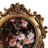 Maxbell Photo Frame Round DIY Easy to Install Photo Holder for Weddings Table Office
