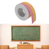 Maxbell Bulletin Board Border Supplies Classroom Borders for Home School White Board