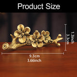 Maxbell Flower Incense Burner Incense Holder for Stick for Tea House Office New Year