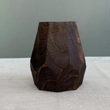 Maxbell Wood Flower Vase Home Decor Flowerpot Vase for Living Room Tabletop Entryway