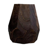 Maxbell Wood Flower Vase Home Decor Flowerpot Vase for Living Room Tabletop Entryway