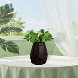 Maxbell Wood Flower Vase Home Decor Flowerpot Vase for Living Room Tabletop Entryway