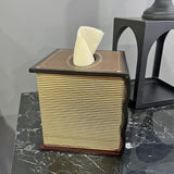 Maxbell Tissue Box Cover Dispenser Facial Tissue Organizer for Home Bedroom Bathroom