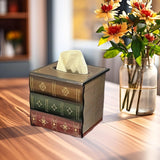 Maxbell Tissue Box Cover Dispenser Facial Tissue Organizer for Home Bedroom Bathroom