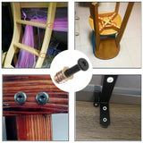 Maxbell 20Pcs Screw Nut Set for Furniture Repair Easy to Install Sturdy Carbon Steel