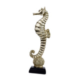 Maxbell Seahorse Statue Animal Sculpture for Hallway Housewarming Table Centerpieces