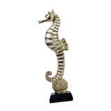 Maxbell Seahorse Statue Animal Sculpture for Hallway Housewarming Table Centerpieces