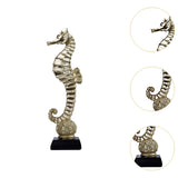 Maxbell Seahorse Statue Animal Sculpture for Hallway Housewarming Table Centerpieces