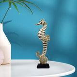Maxbell Seahorse Statue Animal Sculpture for Hallway Housewarming Table Centerpieces