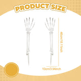 Maxbell Halloween Skeleton Hands Simulated Hand Bone for Outdoor Party Supplies Lawn
