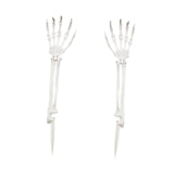 Maxbell Halloween Skeleton Hands Simulated Hand Bone for Outdoor Party Supplies Lawn