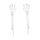 Maxbell Halloween Skeleton Hands Simulated Hand Bone for Outdoor Party Supplies Lawn