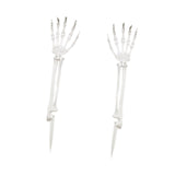 Maxbell Halloween Skeleton Hands Simulated Hand Bone for Outdoor Party Supplies Lawn