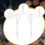 Maxbell Halloween Skeleton Hands Simulated Hand Bone for Outdoor Party Supplies Lawn