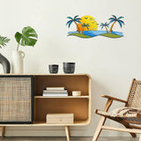 Maxbell Tropical Beach Wall Art Outdoor Beach Bathroom Decor for Indoor Outdoor Home