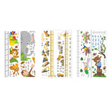 Maxbell Kids Growth Height Chart Wall Stickers Cartoon for Home Living Room Playroom A
