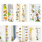 Maxbell Kids Growth Height Chart Wall Stickers Cartoon for Home Living Room Playroom A