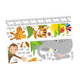 Maxbell Kids Growth Height Chart Wall Stickers Cartoon for Home Living Room Playroom A