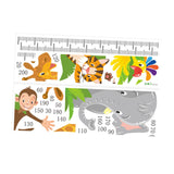 Maxbell Kids Growth Height Chart Wall Stickers Cartoon for Home Living Room Playroom A